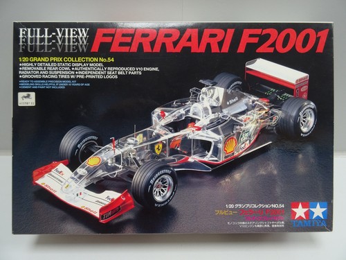 Tamiya ferrari f2001 clear - tamiya, "clear
