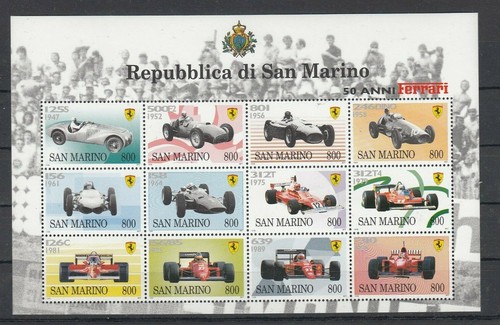 San marino 1998 jahre - marino,, 50