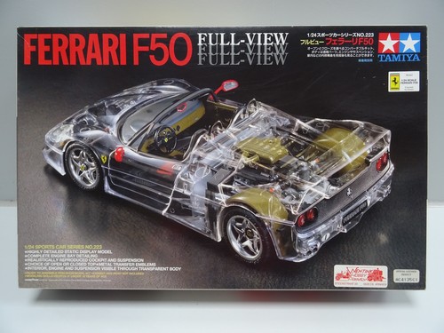 Tamiya ferrari f50 clear - tamiya,