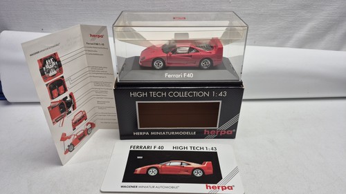 Herpa ferrari f40 - f40,, 1000