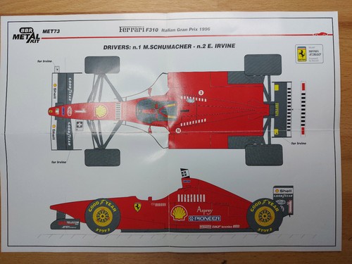 Bbr kit met73 - bbr, ferrari