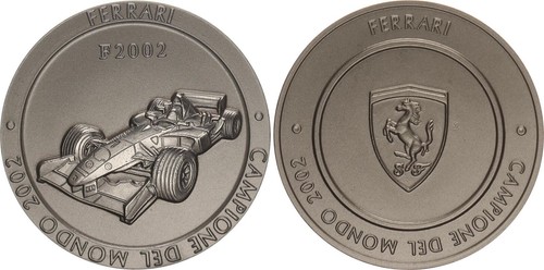 Italien titanium medaille - italien, titanium-medaille